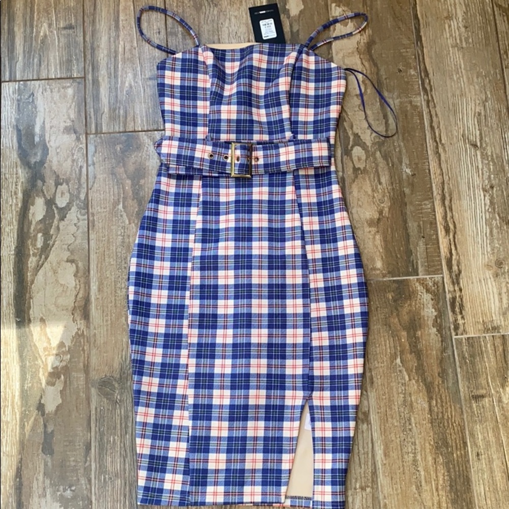 Plaid dress